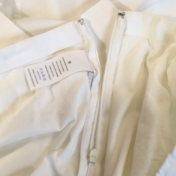 White Cotton Skirt - Picture 2 of 5